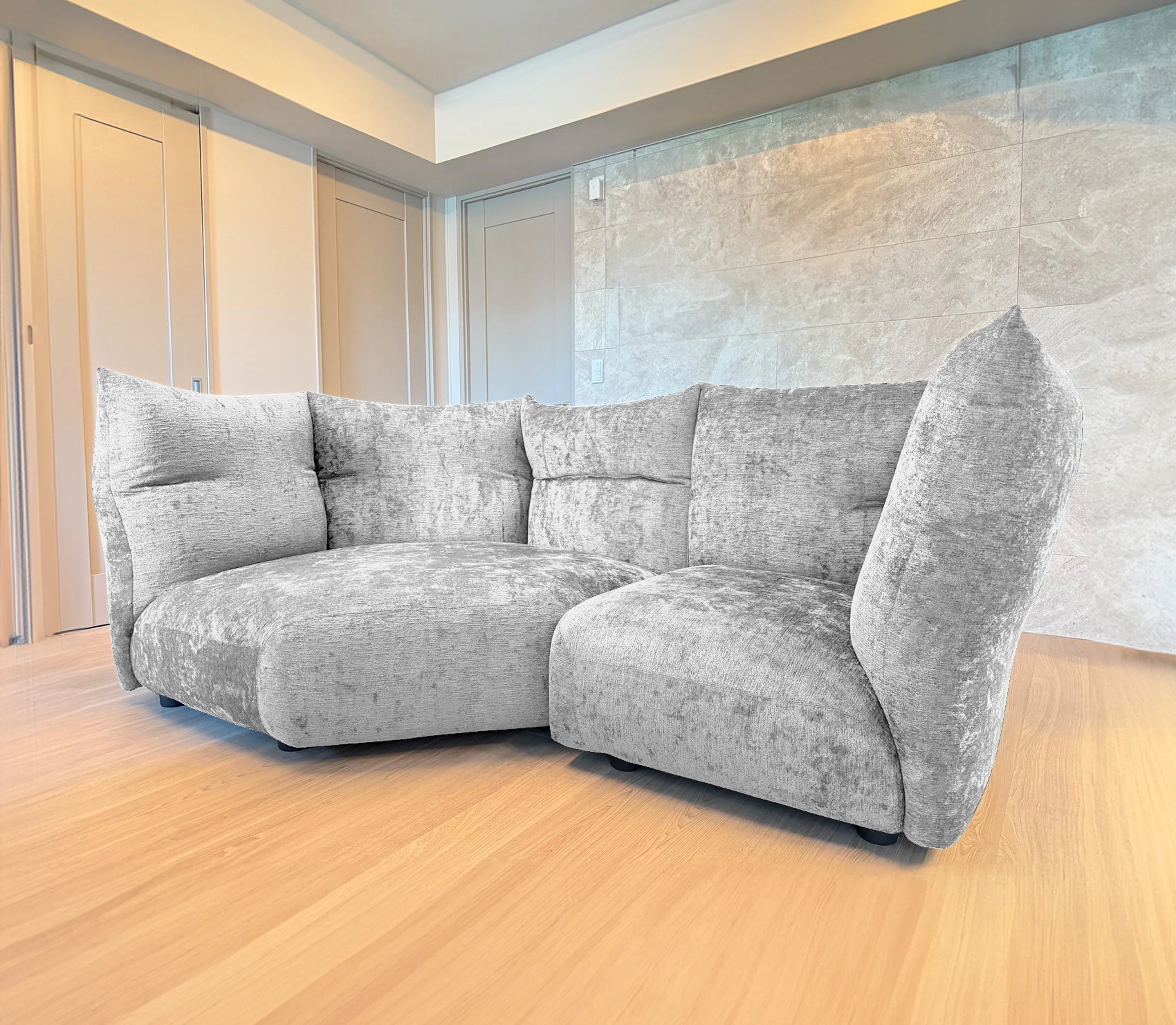 納品実績 edra Standard sofa