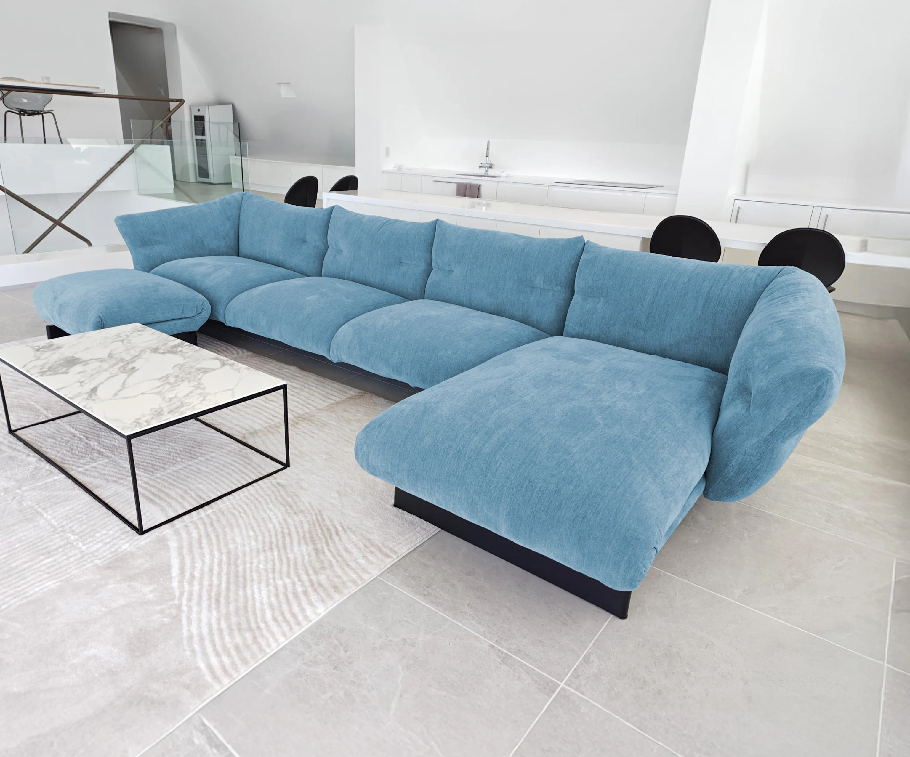 納品実績 Cassina MONCLOUD sofa