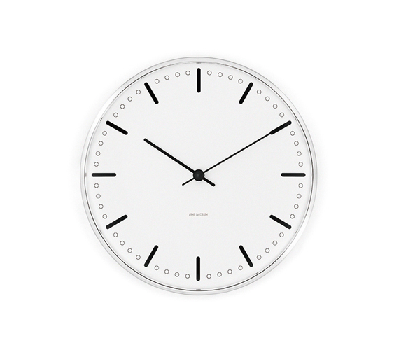 Wall Clock CityHall 160