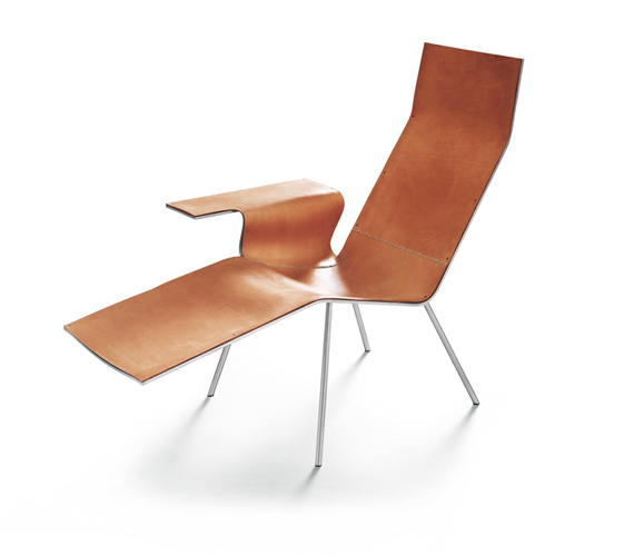 Leather Lounge Chair LL04