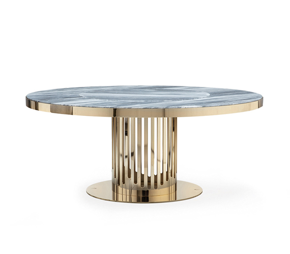 Charisma Round table with marble top