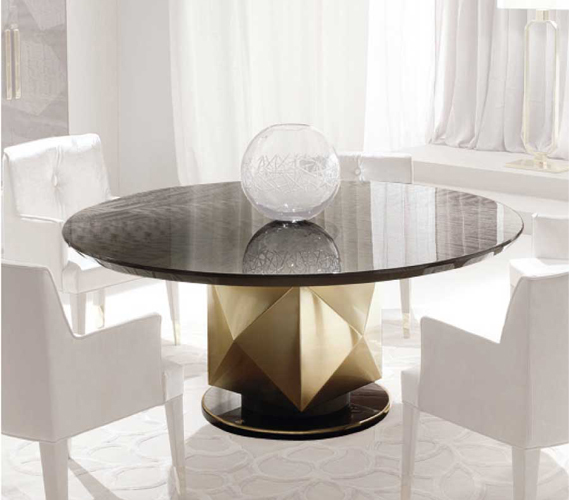 Infinity round table metal base