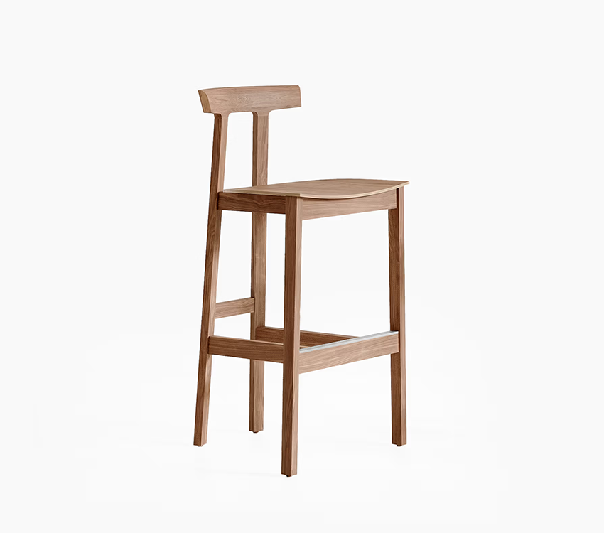 Torii Stool - Wood Seat