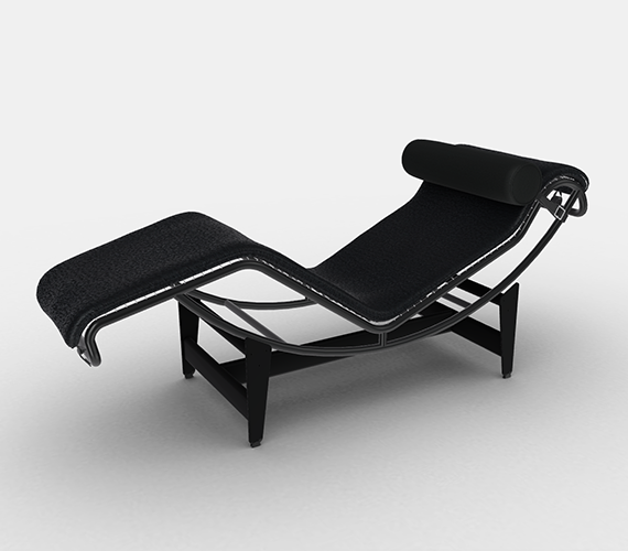 4 CHAISE LONGUE A REGLAGE CONTINU,DURABLE