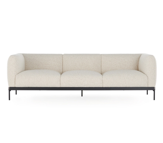 ASIA SOFA THREE-SEATER (bouclè)