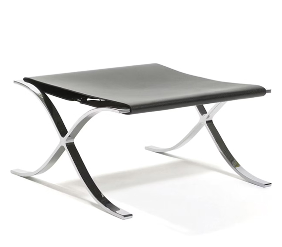 BarcelonaStool with Cowhide Sling