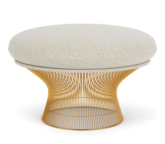 Platner Ottoman