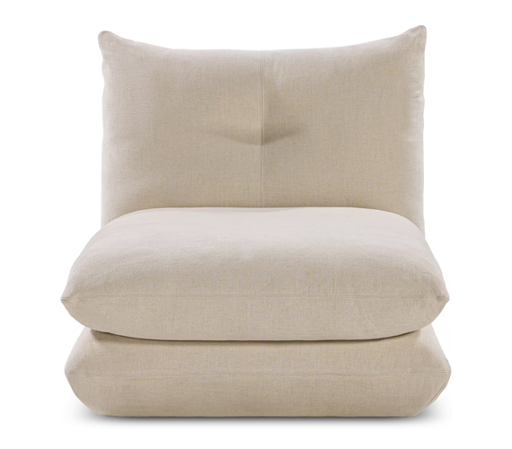 Perron Pillo Armless Chair Module