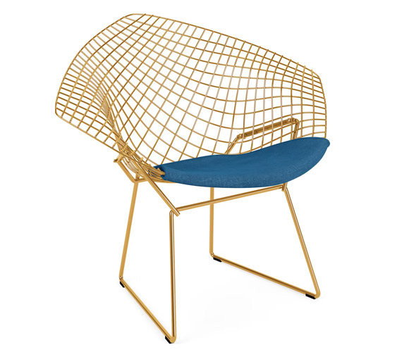 Bertoia Diamond Lounge Chair, Seat Pad