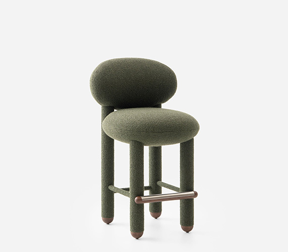 Counter Chair Flock CS1