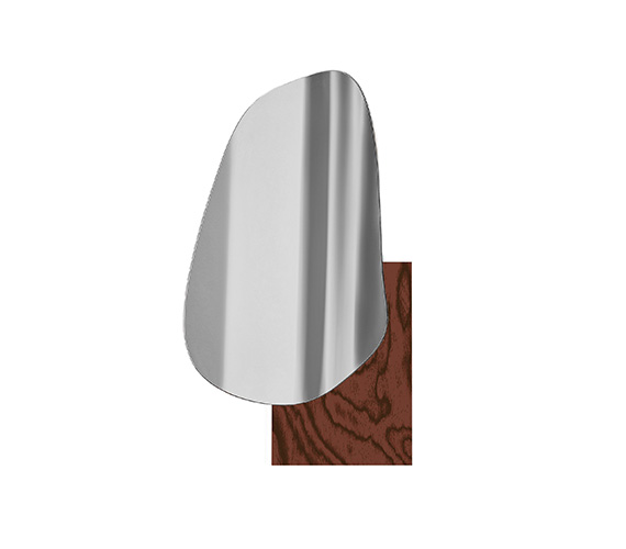 Lake Mirror 3 in Ettore Sottsass ALPI Wood Veneer
