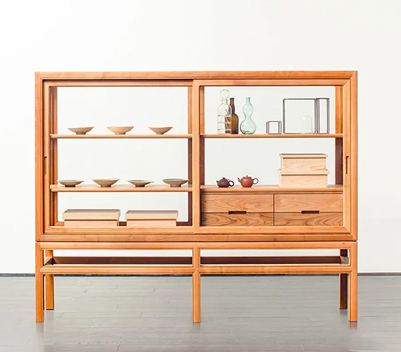 museum cabinet for private collection