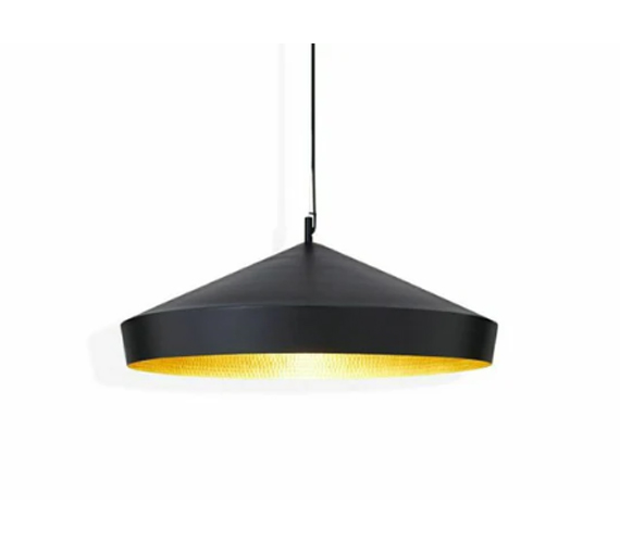 BEAT FLAT PENDANT LED BLACK