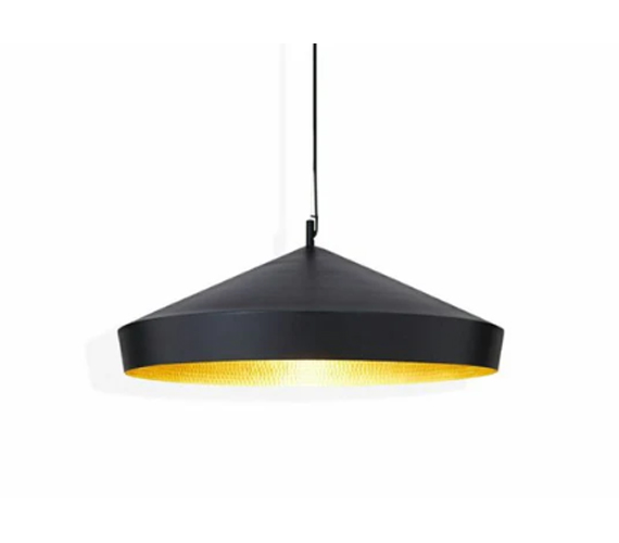 BEAT FLAT PENDANT BLACK