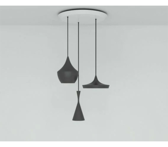 BEAT LED TRIO ROUND BLACK