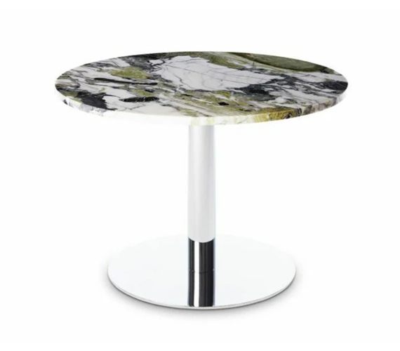 FLASH TABLE CIRCLE CHROME PRIMAVERA