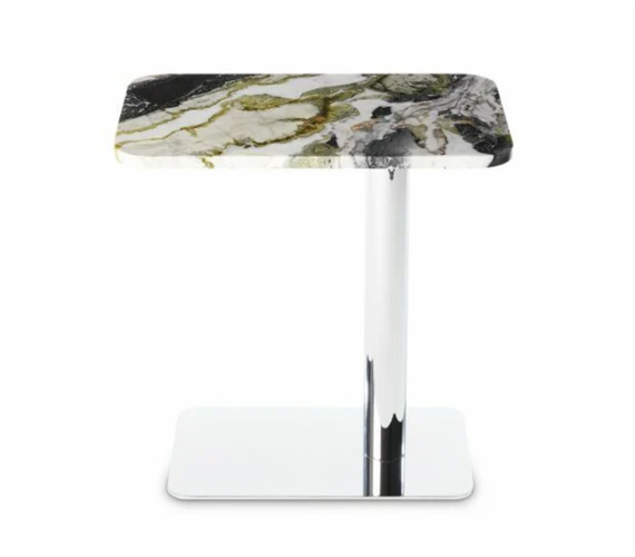 FLASH TABLE RECTANGLE CHROME PRIMAVERA
