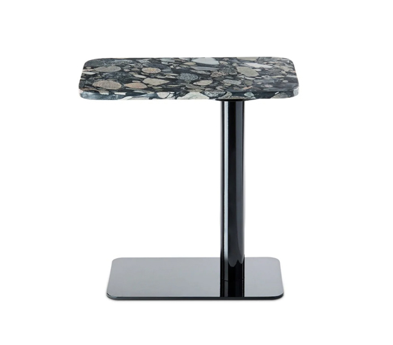 PEBBLE TABLE RECTANGLE BLACK