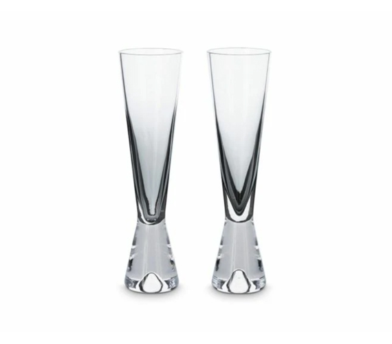 TANK CHAMPAGNE GLASS X2