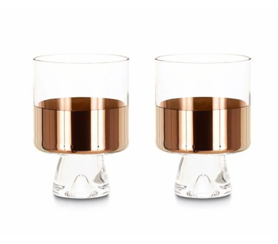 TANK LOW BALL GLASS X2