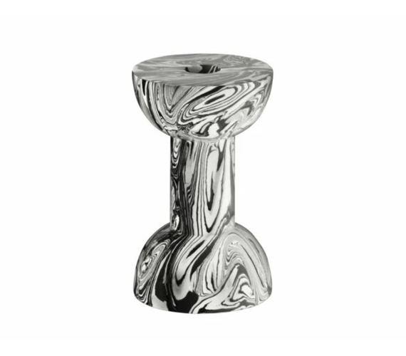 SWIRL DUMBBELL CANDLEHOLDER